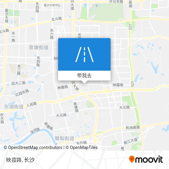 映霞路地图