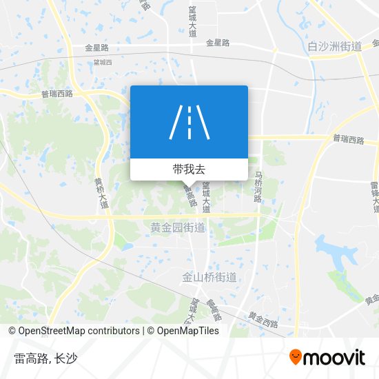 雷高路地图