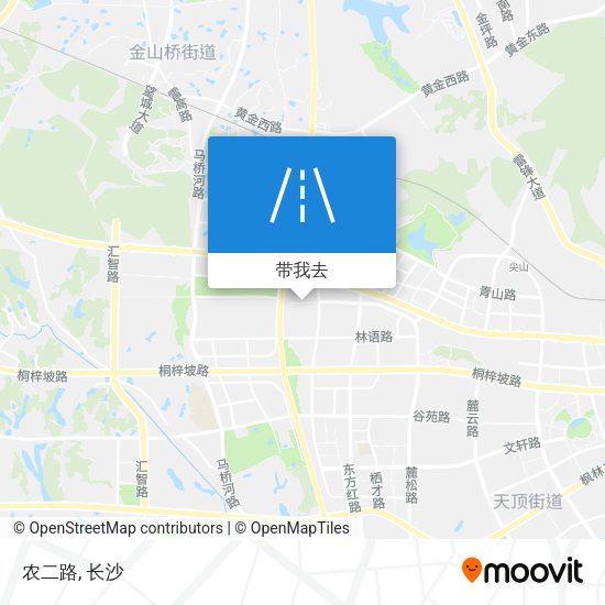 农二路地图