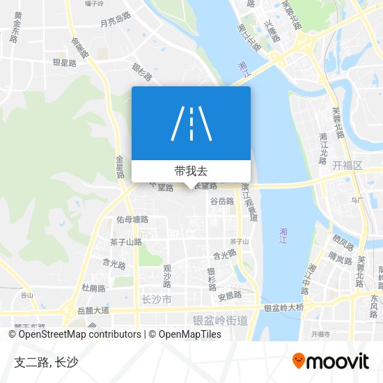 支二路地图