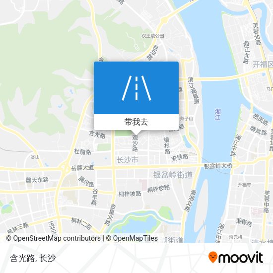 含光路地图