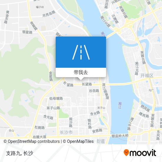 支路九地图