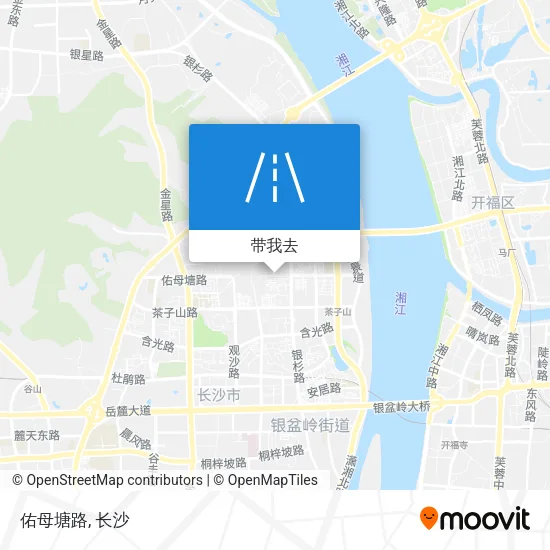 佑母塘路地图