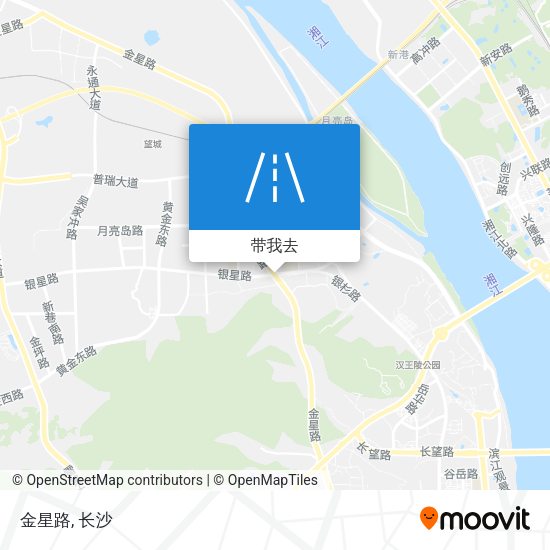 金星路地图