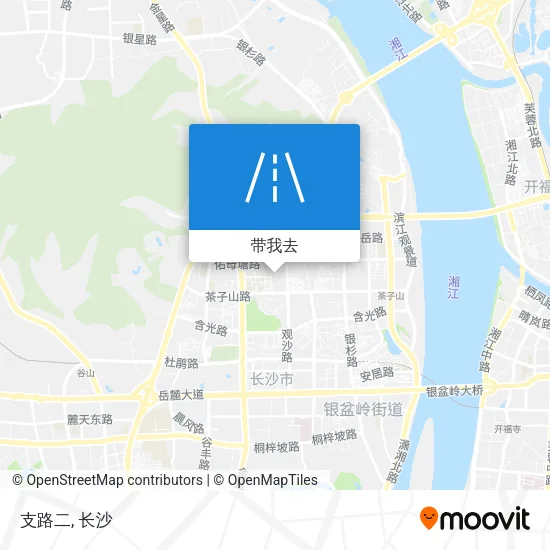 支路二地图