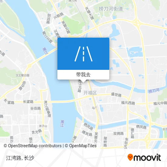 江湾路地图
