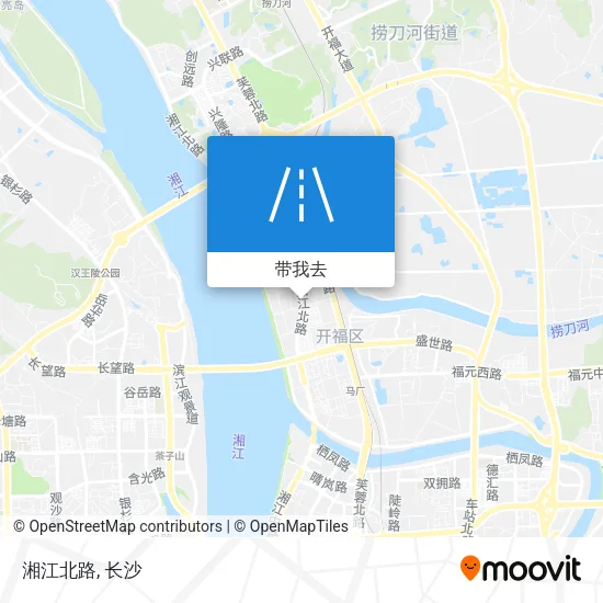 湘江北路地图