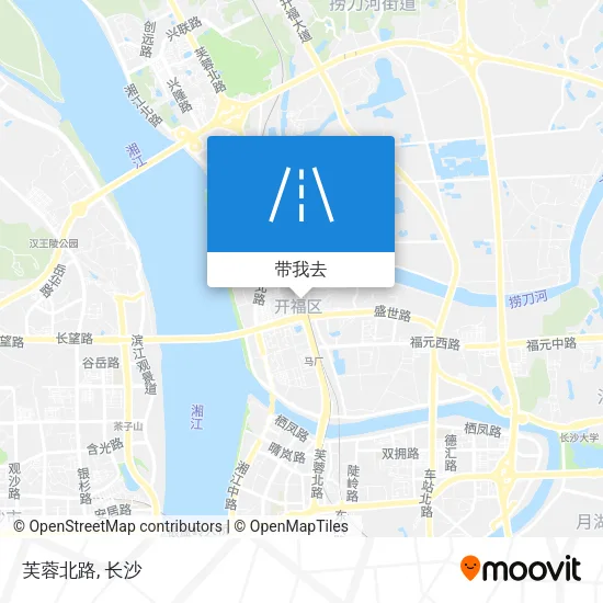 芙蓉北路地图