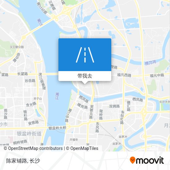 陈家铺路地图