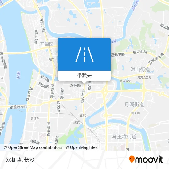 双拥路地图
