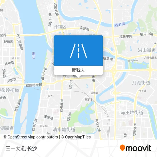 三一大道地图