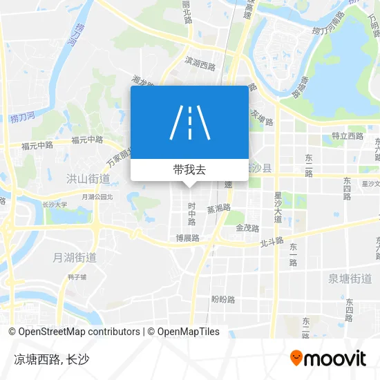 凉塘西路地图