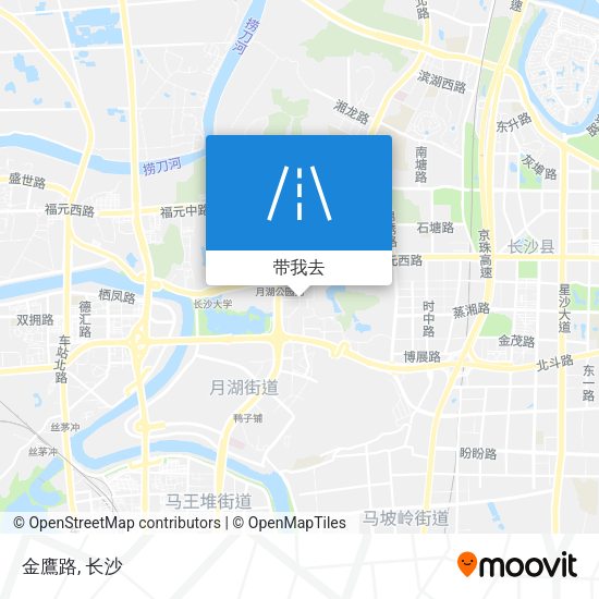 金鷹路地图