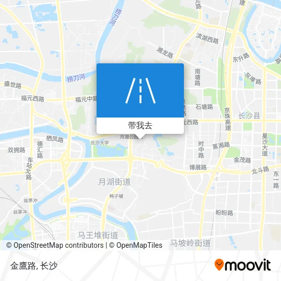 金鷹路地图