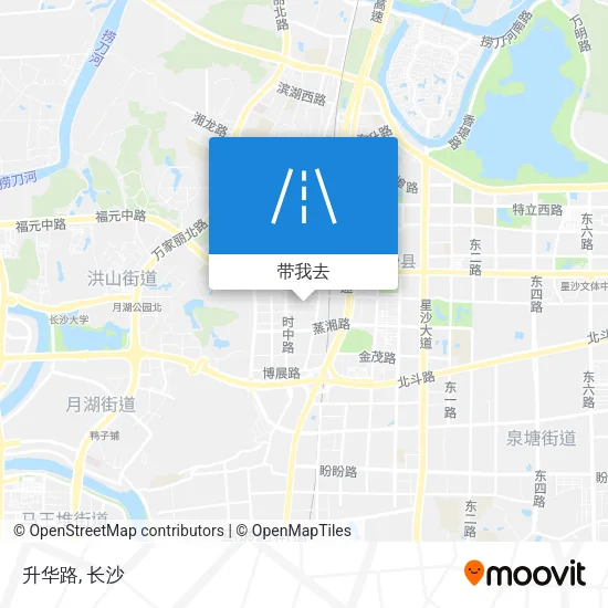 升华路地图