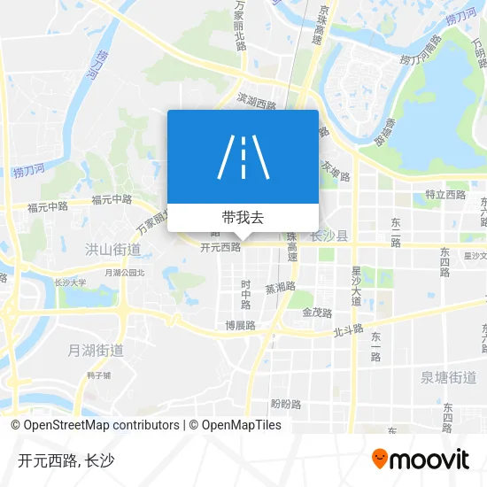 开元西路地图
