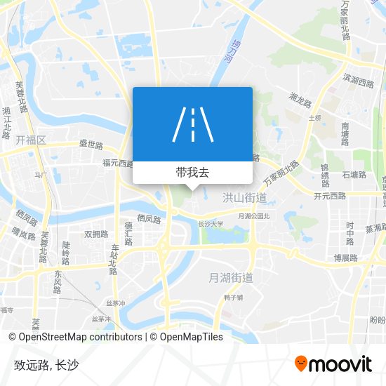 致远路地图