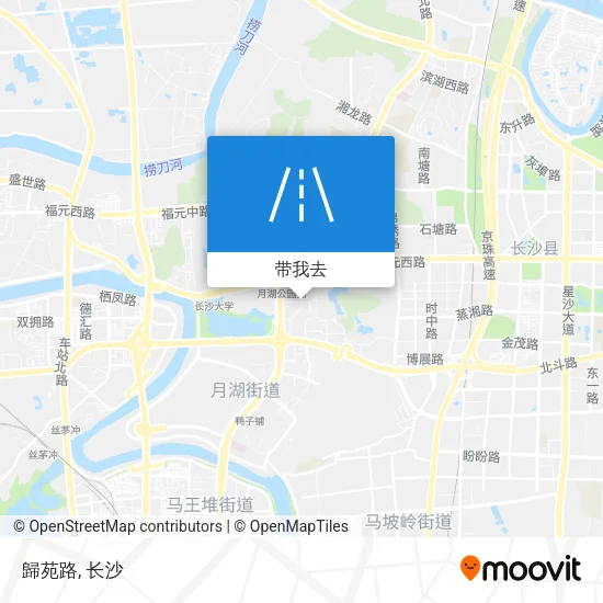 歸苑路地图
