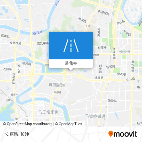 安康路地图