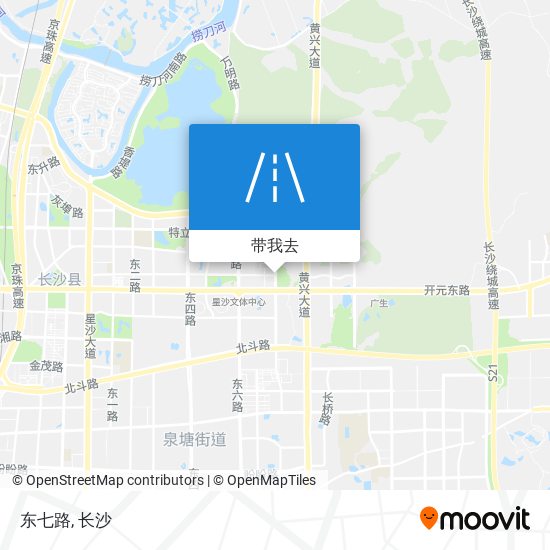 东七路地图