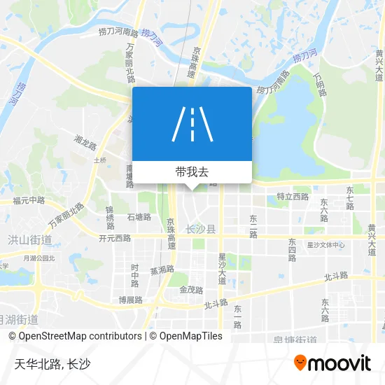 天华北路地图