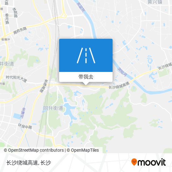 长沙绕城高速地图