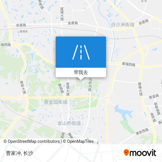 曹家冲地图