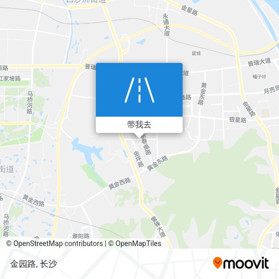 金园路地图