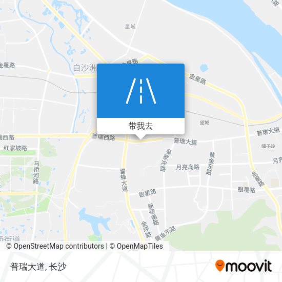 普瑞大道地图