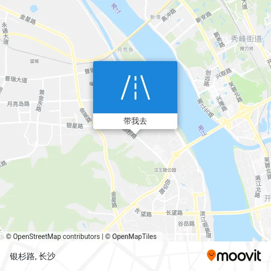银杉路地图