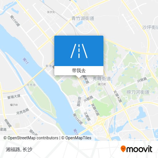 湘福路地图