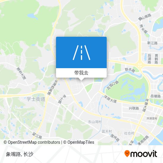 象嘴路地图