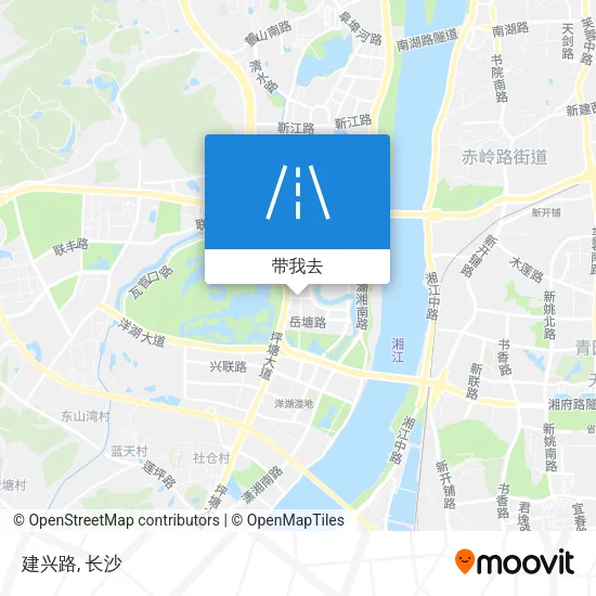建兴路地图