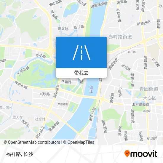 福祥路地图