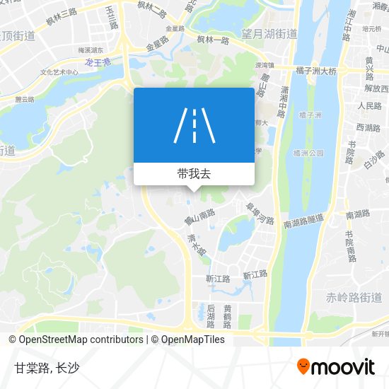 甘棠路地图