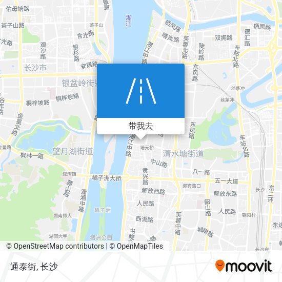 通泰街地图