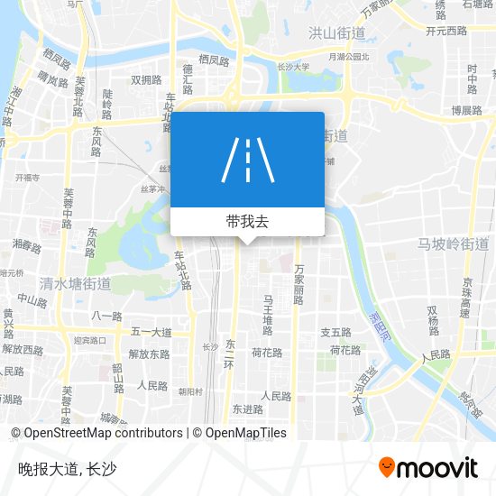 晚报大道地图