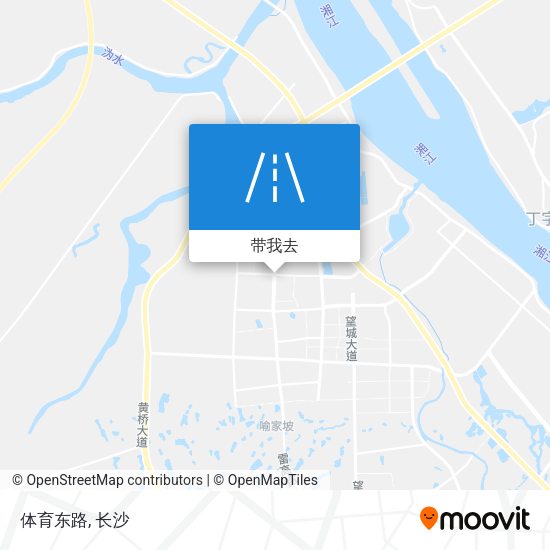 体育东路地图