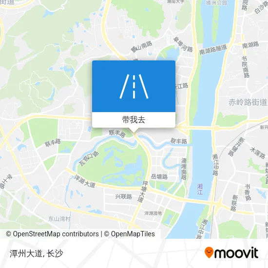 潭州大道地图