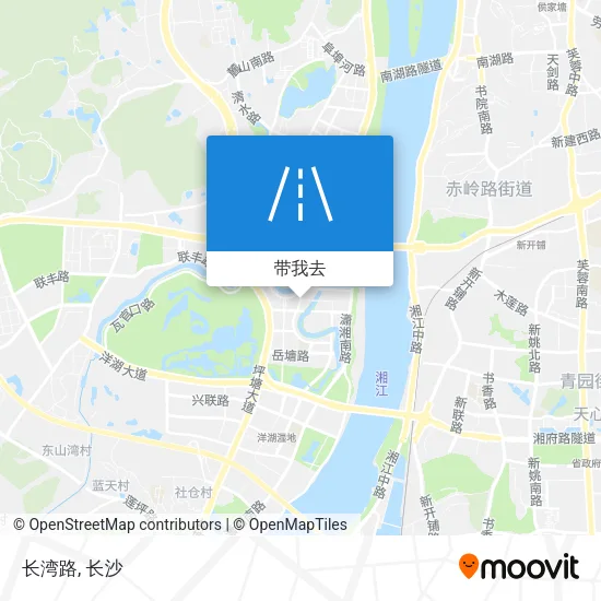 长湾路地图