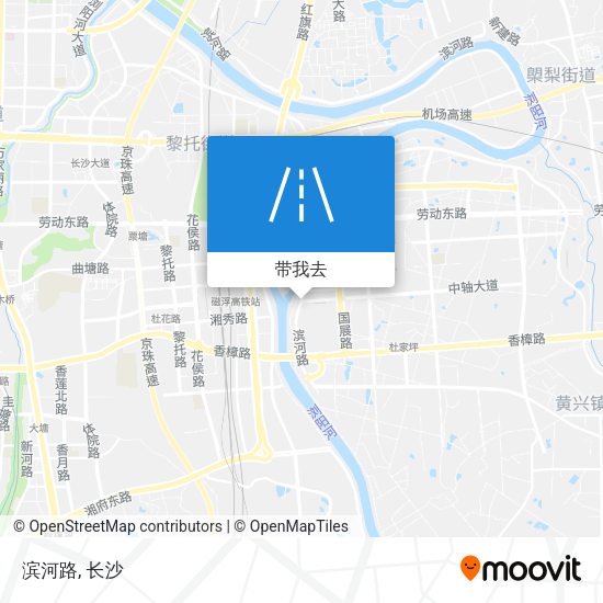 滨河路地图