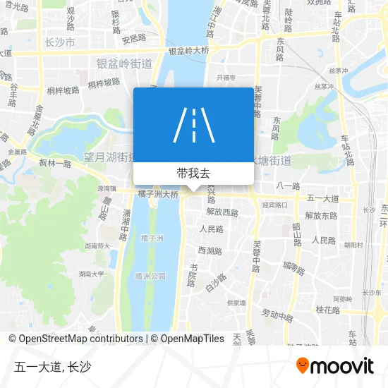 五一大道地图