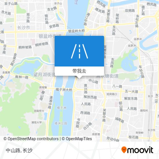 中山路地图