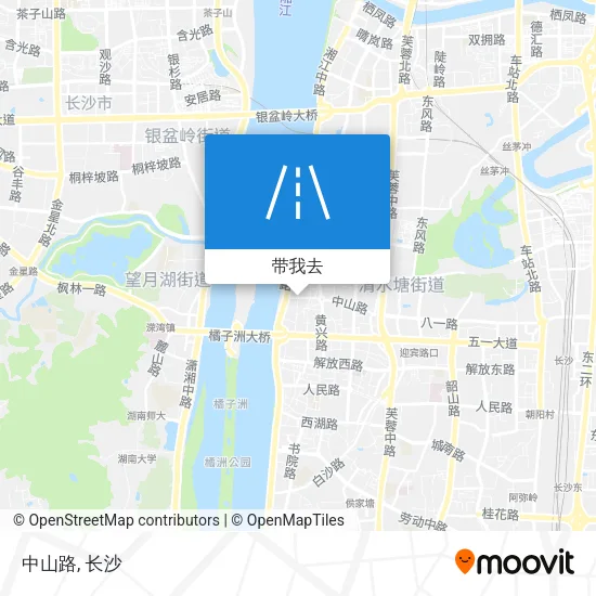 中山路地图
