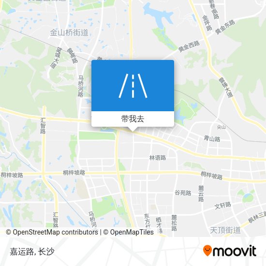 嘉运路地图