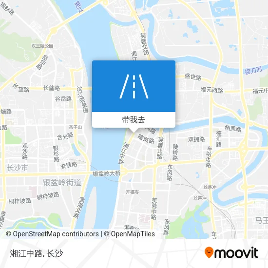 湘江中路地图