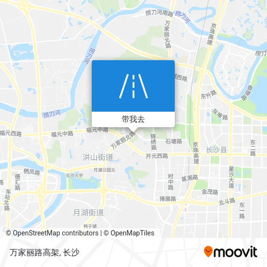 万家丽路高架地图