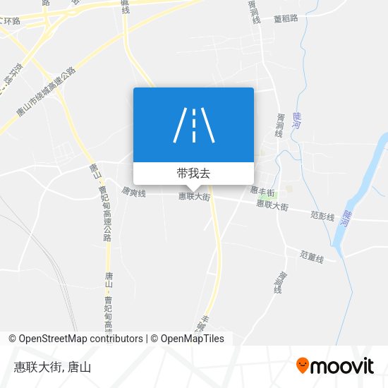 惠联大街地图