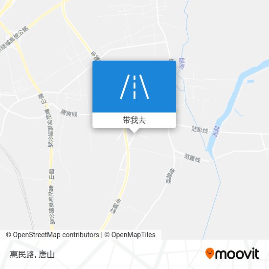 惠民路地图