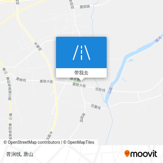 胥涧线地图